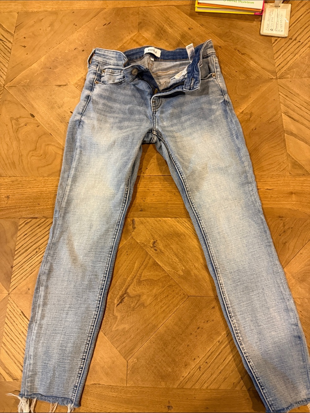 Pistola Light Blue Skinny Jeans for Women